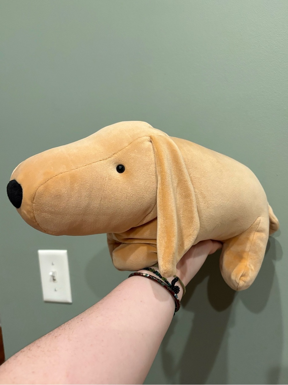 Jellycat Large Mellow Mallow Dog BNWT ✨ Rare & Retired - FAST SHIPPING!